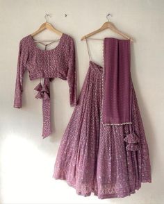 DesignByShivani - Etsy India Lucknowi Lehenga, Chaniya Choli Designs, Purple Lehenga, Lehenga Bridesmaid, Lehenga Choli Designs, Lehenga Choli For Women, Choli For Women, Simple Lehenga, Trendy Outfits Indian