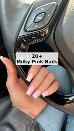 40+ Milky Pink Nails You Can't Get Around This Year brings together the best Nagel Inspo with trendy Nagellack shades. Perfect for summery nails and casual nails alike, these milky nails range from subtle, short cute classy nails to glitter pink designs. Featuring nail arts like Pink Nails OPI and subtle yet chic small classy nails, this collection has something for every style. Discover basic nails, Manikur Kuku, and even a touch of Kutek Disney charm for a playful, polished look this season.