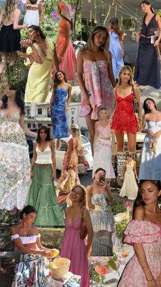 Mallorca Spain Aesthetic Outfit, Summer Outfits For Europe Trip, Brazilian Summer Outfits, Outfits For Costa Rica, Thailand Trip Outfit, South America Outfits, Portuguese Outfits, Island Holiday Outfits, Provence Outfit