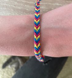 Three colours, Pink, Yellow and Blue knotted chevron bracelet .  * Pansexual Pride!  * All bracelets are adjustable  * Pansexual design is 4 inches long, each end of the bracelet braided of 3 inches. Total bracelet being 10 inches in length. * Our free shipping option is letter mail via Canada Post, if you require tracking of your order is time sensitive please upgrade your shipping options. * Happy Pride 🏳️🌈 Pan Pride Earrings, Pansexual Definition, Pansexual Bracelet, Pansexual Earrings, Pansexual Pride Day, Pride Bracelet, Chevron Bracelet, Pansexual Pride, Woven Bracelets