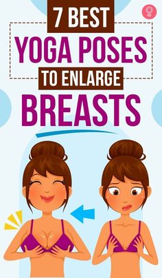 Yoga For Bigger Breast, How To Grow Your Breast Fast Naturally, Excersises For Bigger Breast, How To Grow Breast Size, How To Get Bigger Breast, Firmer Breast, Breast Muscle, Period Yoga, Increase Breast Size