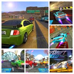 the screenshot shows different cars in various stages