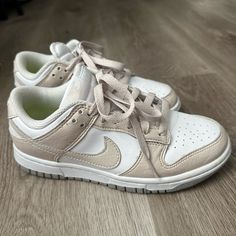 Size 5.5, Next Nature ‘Light Orewood Brown’, Brand New, Hardly Worn. Not Dirty At All. Dunk Shoes, Nature Light, Sneakers Heels, Tan Shoes, Brown Sneakers, Nike Dunk Low, Sneaker Heels, Nike Dunk, Nike Dunks