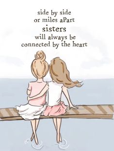 Like A Sister Quotes, Best Friend Sister Quotes, Good Sister Quotes, Sisters Wall Art, Barbie Quotes, Sisters Quotes, Sister Birthday Quotes, Bear Quote