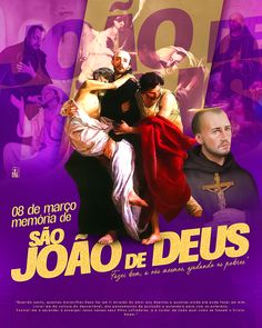 a movie poster for the film joao de deus