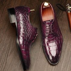 Category:Oxfords; Upper Materials:PU Leather; Season:Spring,Summer; Gender:Men's; Toe Shape:Pointed Toe; Style:Classic,Vintage,British; Occasion:Xmas,Christmas,Party  Evening; Closure Type:Lace-up; Function:Warm; Shipping Weight:0.795; Listing Date:08/04/2023; 2024 Trends:Retro,Formal Shoes,Dress Shoes,Derby Shoes,Crocodile Pattern; Foot Length:; Size chart date source:Provided by Supplier. British Wedding, Popular Boots, Derby Dress, Formal Dresses For Weddings, Oxford Dress, Martin Boots, Evening Shoes, Stitching Leather, Mens Oxfords