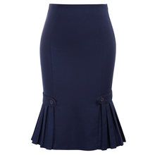 Ol feminino lápis saia vintage retro arco-nó dividir quadris sólidos-envolto bodycon na altura do joelho saias outono escritório trabalho saia Loja Online | AliExpress móvel Bodycon Pencil Skirt, Stretch Pencil Skirt, Fit And Flare Skirt, Dare To Be Different, Smart Dress, Women Skirt, Clothes Vintage, Skirt Summer, Knee Length Skirt