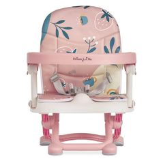 Dream On Me Munch N Go 3-in-1 Convertible Booster Seat, Pink Travel Booster Seat, Chair With Table, Strawberry Baby, Baby Life Hacks, Baby Chair, Safety Harness, Grandma's House, Dream Baby, Booster Seat