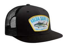 PRICES MAY VARY. Koloa Surf Yellowfin Tuna Patch Logo MESH Snapback Hats . Structured, Firm Front Panel, Low-Fitting Profile 6-panel cap,Seamed Front Panel with Full Buckram,6 Sewn Eyelets,Pro Stitch on Crown Matching Fabric Undervisor,Matching Color Sweatband, 8 Rows Stitching on Visor Adjustable Plastic Snap Closure Koloa Surf Yellowfin Tuna Patch Logo MESH Snapback Hats . Structured, Firm Front Panel, Low-Fitting Profile. 6-panel cap,Seamed Front Panel with Full Buckram,6 Sewn Eyelets,Pro Sti Outdoor Flat Brim Snapback Hat With Logo Patch, Outdoor Trucker Snapback Hat With Patches, Trucker Snapback Hat With Curved Bill For Fishing, Black Mesh Snapback Hat With Logo Patch, Outdoor 5-panel Snapback Hat With Logo Patch, Mens Snapback Hats, Yellowfin Tuna, 6 Panel Cap, Snapback Hats