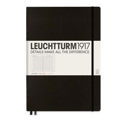 a black notebook with the words leuchturm 1917 on it