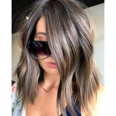 Bayalage Hair, Brunette Balayage, Blending Gray Hair, Hair 2018, Balayage Brunette, Ombre Hair Color, Hair Color Balayage, Cool Hair Color, Hair Color Ideas