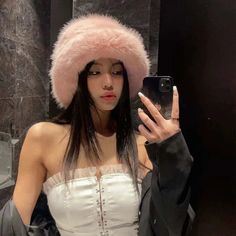 FREE SHIPPING ON ALL ORDERS OVER $50 | 100% SATISFACTION GUARANTEED Click "ADD TO CART" To Get Yours Now | Up To 60% OFF✨ Embrace the Chill in StyleStay cozy and chic with the Arimonz Fluffy Faux Fur Bucket Hat. This Women Warm Thick Plush Winter Hat features plush faux fur for a luxurious touch and maximum warmth. Designed to provide maximum warmth and comfort while adding a touch of elegance to your winter wardrobe. Featuring genuine fox fur, this hat is perfect for braving the cold in style. Pink Flat Brim Bucket Hat, Pink Fitted Winter Hat, Winter Pink Bucket Hat, One Size, Pink Brimmed Bucket Hat For Winter, Pink Wide Brim Cloche Hat For Winter, Pink Wide Brim Hat For Winter, Pink Winter Bucket Hat, Pink Wide Brim Mini Hat For Winter, Trendy Pink Bucket Hat For Winter