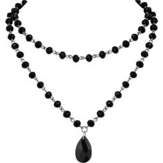 Gothic Vintage Layered Black Teardrop Crystal Necklace: Our Goth Black Crystal Necklaces Go With Most Everyday Outfits And Look Great With Boho And Punk Clothing And Can Be Used As A Halloween Or Valentine's Day Costume. Materials: Meticulously Crafted From High-Quality Zinc Alloy And Black Onyx Size & Length: The Black Crystal Pendant Measures 0.47 Inches In Width, 0.86 Inches In Length. The First Bead Chain Is 12.9 Inches, The Second Bead Chain Is 17 Inches, Extender Chain 2 Inches Perfect Gothic Jewelry Gift: Perfect Gifts On Birthday, Party, Halloween,New Year, Valentine's Day, Mother's Day, Thanksgiving Day, Christmas, Anniversary, Wedding, Graduation To Families, Friend Black Statement Necklace, Goth Prom Accessories, Goth Necklace Layering, Romantic Goth Accessories, Mall Goth Jewelry, Trad Goth Accessories, Goth Thrifting, Goth Jewelry Aesthetic, Goth Accessories Jewellery