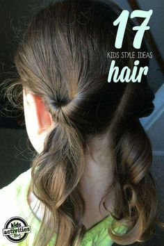 Lazy Hair Ideas, Lazy Hair, Lazy Hairstyles, Bella Hair, Kids Style