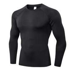 PRICES MAY VARY. ?Super Comfort Compression Top?Long sleeve sweatshirt specially designed for men. Elastic wrap, four sides elastic without restraint. Fits snugly and gives you maximum flexibility in the natural direction of body movement. ?High Performance Sweatshirt?Men's long-sleeved compression shirt is made of moisture-wicking fabric, which can quickly absorb moisture, evaporate sweat, and maintain a refreshing body surface ?Men's Cool Base Layer?Top base layer with classic round neck, 4-ne Mens Workout Outfits, Workout Clothes Cheap, Compression Shirts, Men's Workout, Men's Sportswear, Mens Compression, Long Sleeve Workout, Mens Workout Clothes, Gym Tops