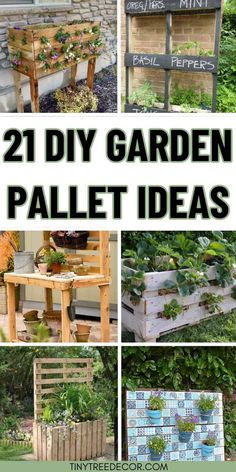 diy garden pallet ideas that are easy to make and great for the outdoors