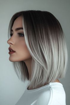 Hair Dye Shades, Gray Hair Styles, Gray Hair Color, Silver Hair Color, Ash Blonde Hair, Short Hair Color, Grey Hair Color, Gray Hair