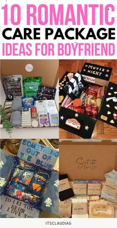 the top 10 romantic care package ideas for boyfriends to give him this valentine's day