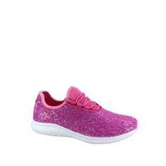 This style runs pretty true to size Round toe front Slip On with Lace Glitter Fabric Upper Rubber sole Light weight approx 15oz a pair Finished with lightly padded insole makes it comfort to wear for a whole day Good for school, party, play, travel, walking shoes Size: 6.  Color: Pink.  Gender: female.  Age Group: adult. Women Slip On Sneakers, Round Toe Shoes, Casual Dress Shoes, Sport Shoes Women, School Party, Casual Flat Shoes, Glitter Fabric, Sneaker Shoes, Casual Sport Shoes