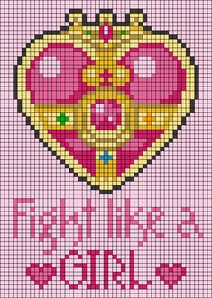 a cross stitch pattern with the words think pink on it and an image of a princess crown