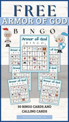 the free armor of god printable game