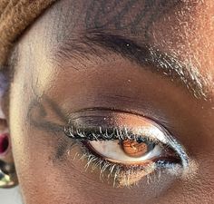 Down Turned Eyes, Face Markings, Male Shirts, Silver Eyes, Romanticize Your Life, Take What You Need, Brown Skin Makeup, Black Femininity, Cotton Shirts