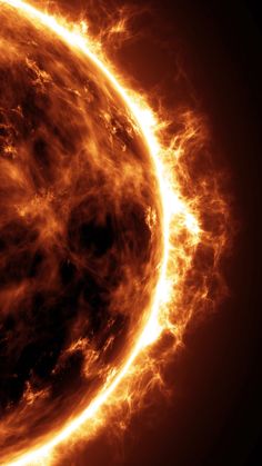 the sun as seen from space during a solar eclipse