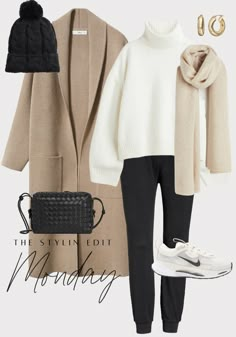 Mode Over 50, Vinter Mode Outfits, Looks Adidas, Winter Fashion Outfits Casual, Weekly Outfits, Mode Casual, Cabinets Kitchen, Casual Winter Outfits, Fall Winter Style