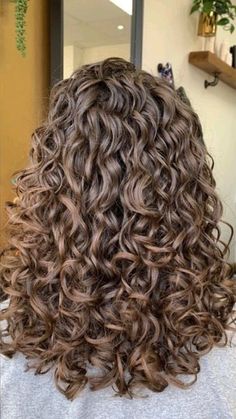 Mid Wavy Hair, Curly Cut, Curly Hair Cuts, Long Curly Hair