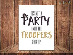 it's not a party until the tropers show up printable poster