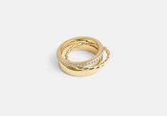 Delicate Ring Set | COACH OUTLET Sling Bag Mini, Coach Outlet, Brass Glass, Delicate Rings, Ring Set, Belt Bag, Ring Sets, Bags Women, Cubic Zirconia