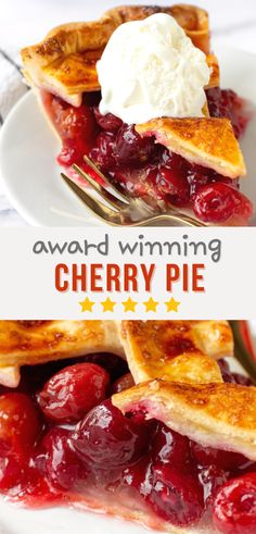 Cherry Pie Recipe Fresh Cherry Pie Recipe, Best Cherry Pie Recipe, Best Cherry Pie, Cherry Pie Recipe Easy, Homemade Cherry Pie Filling, Fresh Cherry Pie, Homemade Cherry Pie, Cherry Pie Filling Recipes, Sour Cherry Pie