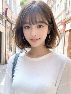 Easy Free 50+ Trendy Long Hairstyle Ideas For Women|hairstyles beauty Bob With Bangs Asian, Asian Bob With Bangs, 2024 Short Hair, Korean Short Hair, Traditional Hairstyle, Asian Short Hair, Haircut Inspiration, Trending Hairstyles, Asian Hair