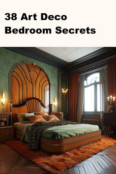 Art Deco Bedroom_ 38 Luxurious and Stylish Design Suggestions 1920s Bedroom Decor Art Deco, New Orleans Bedroom Decor French Quarter, 1920 Bedroom Decor, Art Deco Ceiling Lights, Bedroom Ideas Art Deco, Art Deco Bedroom Aesthetic, Art Nouveau Interior Bedroom, Old Hollywood Bedroom Aesthetic, 1920s Bedroom Aesthetic