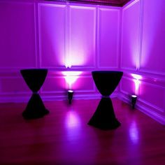 6W Purple LED Backdrop Uplight, Outdoor Waterproof Landscape Spotlight Purple Black Party Decorations, Home Club Party, Glamorous Centerpieces, Neon Event, Led Backdrop, Led Centerpieces, Purple Wedding Reception, Landscape Spotlights, Conference Event