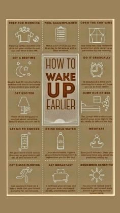 Wake Up Earlier, Healthy Morning Routine, Trening Fitness, French Beauty, Summer Bucket Lists, How To Wake Up Early, Good Habits