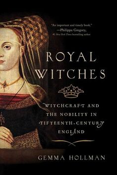 the book cover for royal witches by genna holliman, featuring an image of a woman with a crown on her head