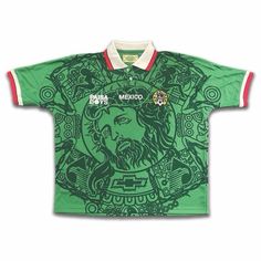 #mexico #football Vintage Football Shirts, Retro Football Shirts, Concept Clothing, Jersey Outfit, Mens Fashion Streetwear, Retro Football, Football Tees, Streetwear Men Outfits, Retro Shirts