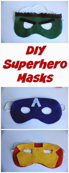 diy superhero mask for kids to make