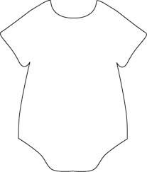 the front and back view of a baby's bodysuit, with short sleeves