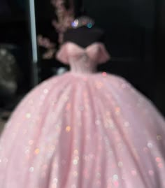 Quincera Dresses Pink, Pink Hello Kitty Quinceanera Dresses, Pink Quinceanera Dresses Sparkle, Pink And Gold Quinceanera Dress, Baby Pink Quince, Pink Princess Prom Dress