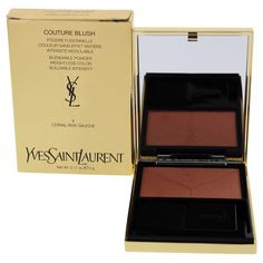 Yves Saint Laurent Couture Blush - 4 Corail Rive Gauche by Yves Saint Laurent for Women - 0.11 oz Blush Saint Laurent Couture, Yves Saint Laurent Couture, Rive Gauche, Saint Germain, Yves Saint Laurent, Saint Laurent, Handmade Items, Blush, Couture