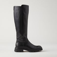 Leather Boot - This elegant tall boot that is stylish yet classic, constructed in premium leather that combines fashion and comfort. It offers a medium calf width as well as a rear zip and side zip for easy on-and-off. Artful Home, Tall Boot, Ikat Print, Leather Boot, Designer Boots, Tall Boots, Get Inspired, Side Zip, Leather Boots