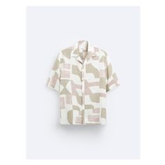 Relaxed fit shirt made of viscose blend fabric. Spread collar and short sleeves. Front button closure. Blazers Shoes, Printed Shirts Men, Linen Suits, Cardigan Sweater Jacket, Latest Outfits, Check Shirt, Print Shirt, Trouser Jeans, Kids' Dresses