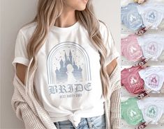 Disney Bachelorette Party Favors, Disney Princess Bachelorette, Disney World Bachelorette, Disney Bachelorette Shirts, Disneyland Bachelorette Party, Bachelorette Disney, Princess Bachelorette Party, Disney Bachelorette Party Shirts, Disney Bachelorette Party