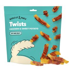 twists chicken and sweet potato dog treats