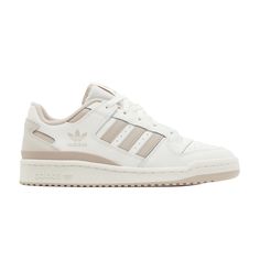 Find ADIDAS Wmns Forum Low Cl ' Wonder Taupe on Editorialist. Wmns Forum Low CL 'White Wonder Taupe' Adidas Cream Low-top Sneakers, Cream Athleisure Sneakers For Streetwear, Cream Low-top Sneakers Athleisure, Cream Low-top Athleisure Sneakers, Sporty Adidas Cream Sneakers, Forum Low, Cute Shoes, Great Deals, Top Brands