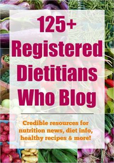 Have nutrition questions? Here are 125 Registered Dietitians who blog - great CREDIBLE resources for nutrition news, diet info, healthy recipes and more! #Nutrition #healthyliving Nutrition Questions, Nutrition Certification, Nutrition Quotes, Nutrition Month, Nutrition Sportive, Registered Dietitian, Holistic Nutrition