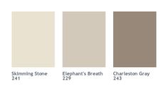 the different shades of paint that are used in this color scheme for walls and ceilings