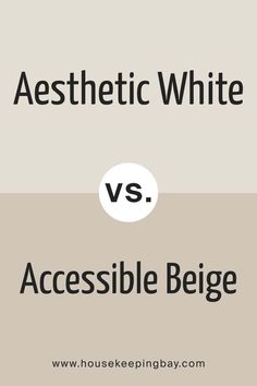 Aesthetic White SW-7035 vs SW Accessible Beige by Sherwin-Williams Home Design Cream Color, Sw Aesthetic White Cabinets, Accessible Beige Lightened 50%, Aesthetic White Kitchen Cabinets, Accessible Beige 50% Lighter, Sw Aesthetic White, Accessible Beige Cabinets, Sw Accessible Beige, Accessible Beige Sherwin Williams